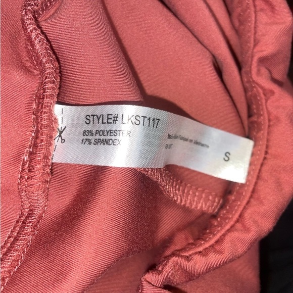 La Kottee Mauve Pleated Activewear Skort Size Small Preppy Workout Casual Fab - Picture 6 of 7